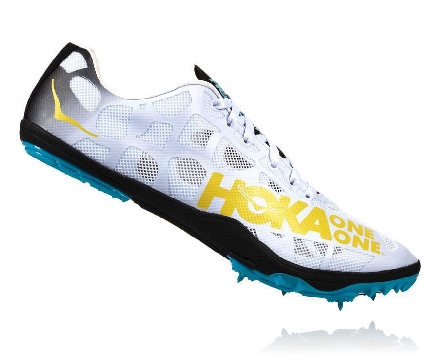 Hoka One One Rocket X Spikes Herr - Vita - YCSMF-8259